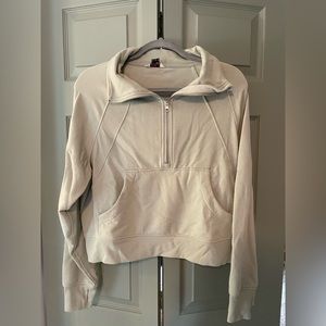 Light green Danskin quarter zip - M